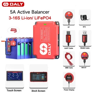 Lote de accesorios Daly BMS 5A balanceador activo módulo BT/RS485/cable UART/NTC/LCD - Imagen 1 de 33