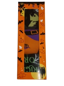 MERITEX Antiscivolo Halloween La Calza Che Non Scivola Ottoma Qualità - Picture 1 of 7