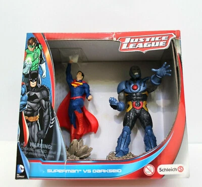 Paquete de figuras de acción Schleich Justice League Superman vs Darkseid 4,5" (B) Foto 1 de 4