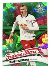 LUKAS KLOSTERMANN 2019-20 Topps Chrome SAPPHIRE Green 45/75 UEFA FUTURE STARS