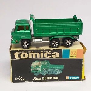 SELTEN Vintage TOMICA #52 KING DUMP AUTO mit OVP - Bild 1 von 12