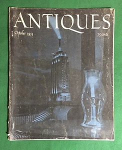 The Magazine ANTIQUES October 1953 Issue - Picture 1 of 3