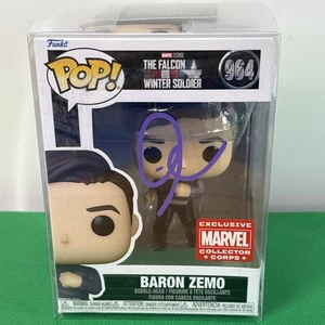 Daniel Bruhl signiert Baron Zemo Funko Pop! #964 Autogramm COA Hologramm - Bild 1 von 8