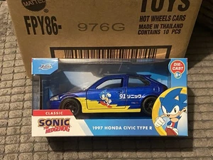Jada Toys 1997 Honda Civic Type R. 1:32. Blue. Brand New. - Picture 1 of 5