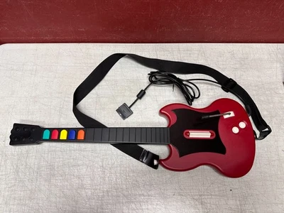Controlador con cable Red Octane Guitar Hero [PSLGH] con correa (Playstation 2, PS2) Foto 1 de 4