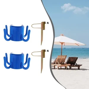 2er Pack Rasenspieß Sonnenschirmhalter für einfache Verwendung und Stabilität - Bild 1 von 8