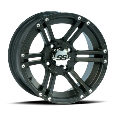 ITP SS212 Whl 14x8 5+3 4/137 12mm Matte Blk Can Am Outlander 570 L LE IRS (2016) - Image 1 of 3