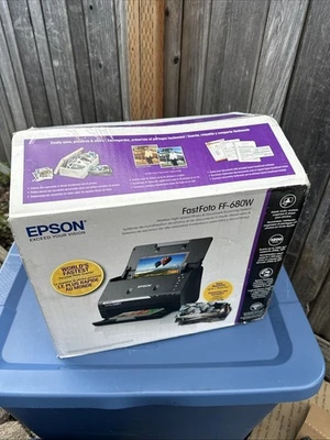 Epson Fastfoto FF-680W Wireless Photo & Document Scanner - Black - Image 1 of 4