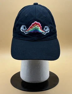 Cappello Bianca Unisex Taglia Unica Nero Due Teschi Arcobaleno - Foto 1 di 17