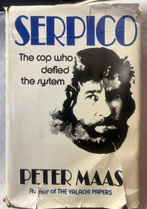 Serpico by Peter Maas 1973 1st Edition Hardcover True Crime NYPD Corruption Book - Bild 1 von 5