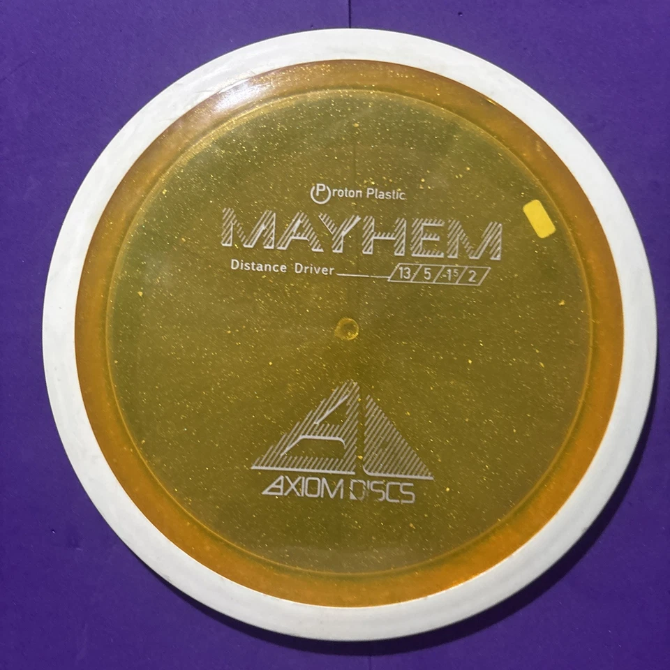 Axiom Discs Proton Mayhem Disc Golf Sparkle Distance Driver  172g  - Image 1 of 3
