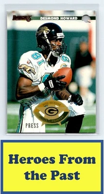 1996 Donruss Press Proofs #6 Desmond Howard 068-R - Image 1 of 2