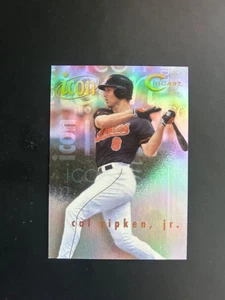 1997 Skybox Circa ICON #9 Cal Ripken Jr Baltimore Orioles Refractor RARE INSERT - Picture 1 of 2