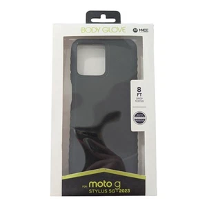 E1. Body Glove Contour Grip Case - Moto g stylus 5G (2023)- In Black - Picture 1 of 1