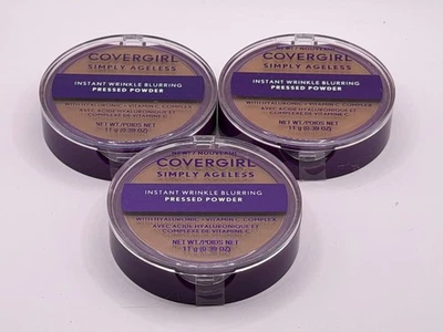 (3-PACK) Covergirl Simply Ageless Instant Blurring Wrinkle Powder 275 SOFT SABLE - Image 1 of 2