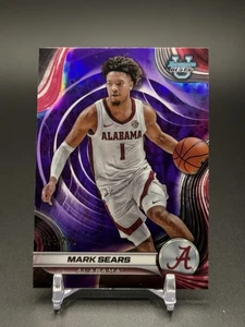 2024-25 Bowman Best U - Mark Sears Purple Refractor /250 #54 Alabama Tide - Bild 1 von 2