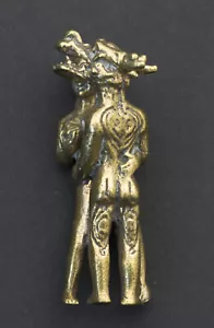 Couple Erotique figurine miniature Thaïlande Dragon Amulette talisman Thai 1682 - Bild 1 von 4
