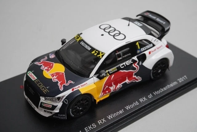 1:43 Spark S5860 Audi S1 ​​EKS RX Word RX Hockenheim 2017 #1 model car - Image 1 of 4