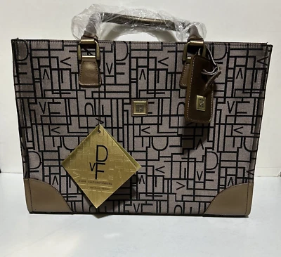 Diane von Furstenberg New with Tags Metallic Series Laptop, Purse, Or Tote Bag - Image 1 of 4