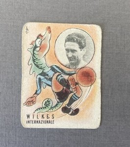 1950 Faas Wilkes Rare Card/Figure Fidass Inter Netherlands Venlo Valencia 