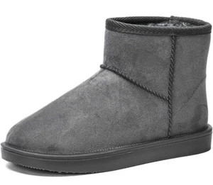 DKSUKO Women's Classic Waterproof Snow Boots Winter Boots 5 US Gray Short No Box - Picture 1 of 11