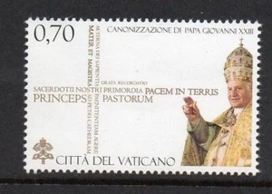 CIUDAD DEL VATICANO MNH 2014 Canonización de Juan XXIII - Edición conjunta con Italia - Imagen 1 de 1