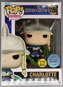 #1155 Charlotte - Brillo - Trébol Negro Funko POP con Protector POP - Imagen 1 de 1
