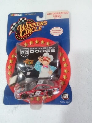 Bill Elliot #9 Dodge Winners Circle Muppets 1:64 Autographed Hood Unopened 2002 - Image 1 of 3