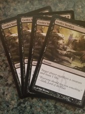 4 Geth's Verdict ~ Black New Phyrexia Mtg Magic Common 4x x4