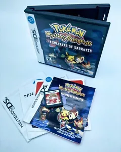 Pokémon Mystery Dungeon: Explorers of Darkness (Nintendo DS) W/Manual & Inserts - Picture 1 of 2