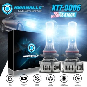 9006 HB4 LED Headlight Bulbs Conversion Kit Low Beam White 6000K 2100W 315000LM - Picture 1 of 12