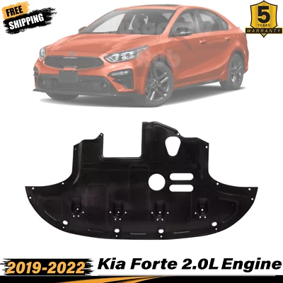 New Front Engine Splash Shield For 2019-2022 Kia Forte 2.0L Engine - Image 1 of 4