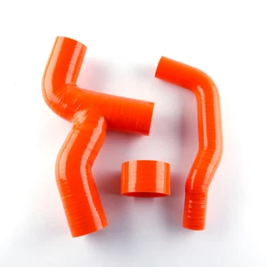For Subaru WRX GDB VER 7-9 2000-2006 Intercooler Turbo Silicone Hose Orange - Foto 1 di 9