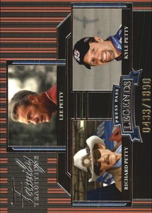 2005 Press Pass Legends Blue #47B L.Petty/R.Petty/K.Petty FT  