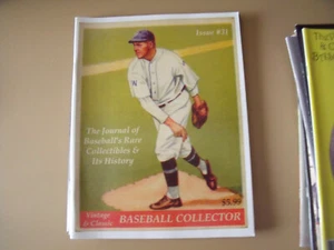The Vintage & Classic Baseball Collector Issue #31 July 2002 - Picture 1 of 1