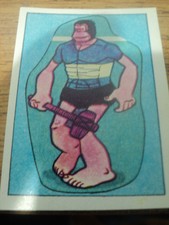 COMIC STRIP Alley Oop CARD w/ SOCCER T-SHIRT Argentina 1970's