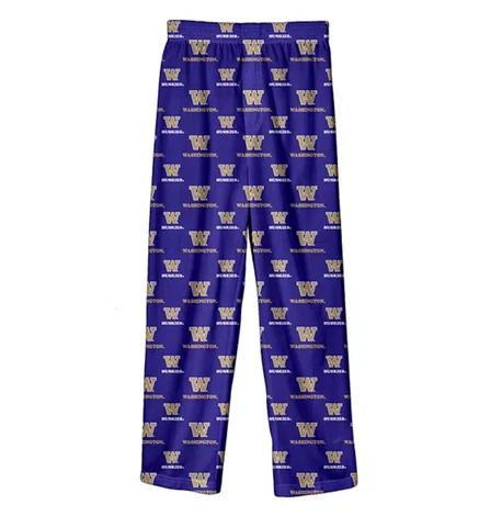 Washington Huskies UW Lounge Pants, Boy's 4-7, Size: XXS - NWT! NR Cover