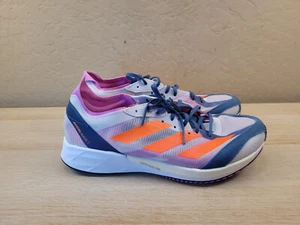 Adidas Mens Multicolor Adizero Adios 7 GX6647 Lace Up Running Shoes Size US 9.5 - Picture 1 of 11
