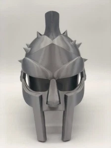 Casco Gladiatore Maximus Indossabile Cavaliere Medievale Replica Fatto a mano Decorativo - Foto 1 di 8
