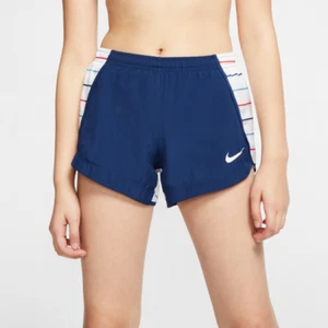 Nike Girls' Sports Shorts/Bermuda Size: Large New Blue Comfortable Rare Stylish - Picture 1 of 9