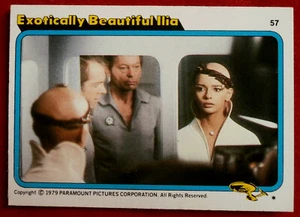 STAR TREK - MOVIE - Card #57 - EXOTICALLY BEAUTIFUL ILIA, PERSIS KHAMBATTA TOPPS - Picture 1 of 2