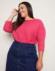 AUTOGRAPH - Plus Size - Womens Jumper -  Long Sleeve Ribbed Jumper