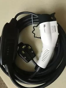 DUOSIDA Level 2 Electric Car Charger 220-240 volt NEMA 6-50 welder Plug 23' LONG - Picture 1 of 3