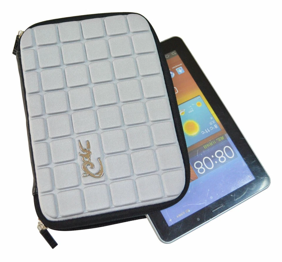 Croco Super Chocolate Case Cover Sleeve 7" Aldi Medion Lifetab E7316 Gray