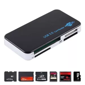USB 3.0 Kartenleser All in One Lesegerät für Speicherkarte CF Compact Flash Z198 - Bild 1 von 8