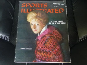1960 SCIER OLIMPICO BETSY SNITE GIRL SENZA ETICHETTA EDIZIONE SPORT ILLUSTRATO - Foto 1 di 1