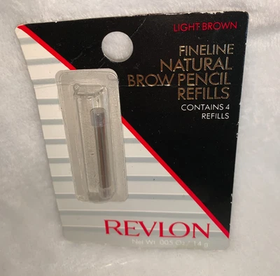 New Sealed Revlon Fineline Brow Pencil Refills Light Brown ** READ Description - Image 1 of 4