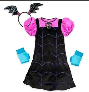 Disney Vampirina Costume NWT  Size 4 New Headband READ - Picture 1 of 5