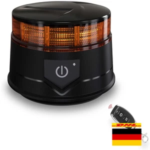 Fernbedienbare LED-Rundumleuchte | 360°-Beleuchtung | Magnetisch montierbar - Bild 1 von 7