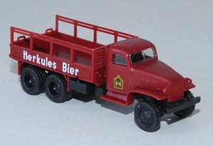 Roco 1631, GMC/Henschel, Herkules Bier, rot, H0, neu, OVP - Bild 1 von 11